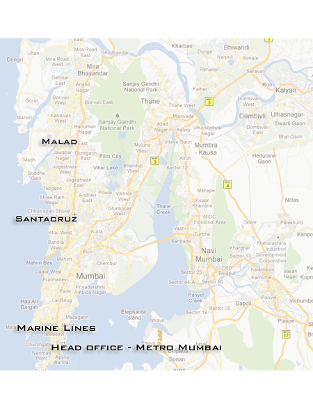 Santacruz Mumbai Maps