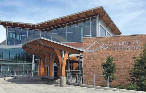 College Of The Rockies In Canada