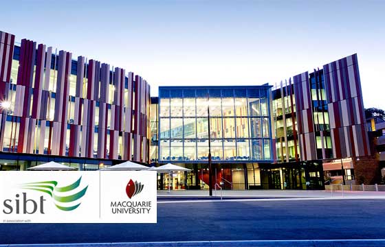 SIBT In Accociation with Macquarie University In Australia