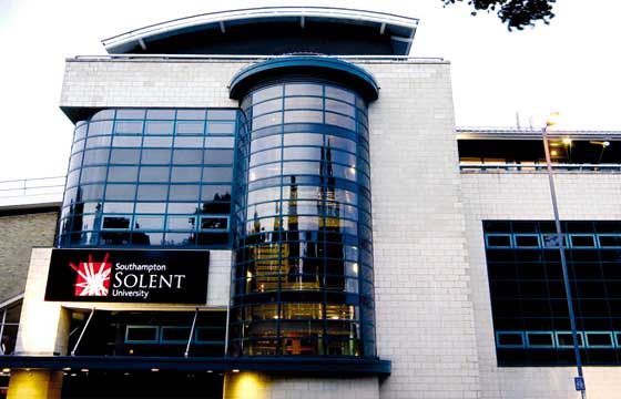 Southampton Solent University in UK