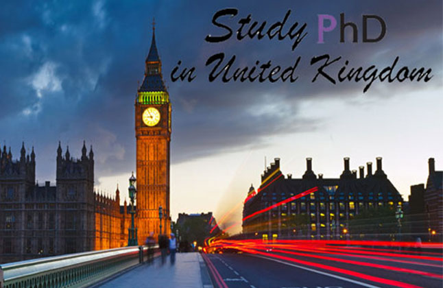 Study PhD in UK